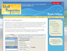 Tablet Screenshot of gulfproperties.com